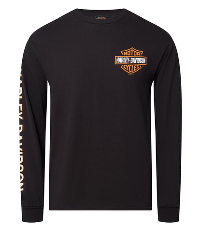 Warr's H-D® Men's Bar & Shield and London At Night L/S Tee