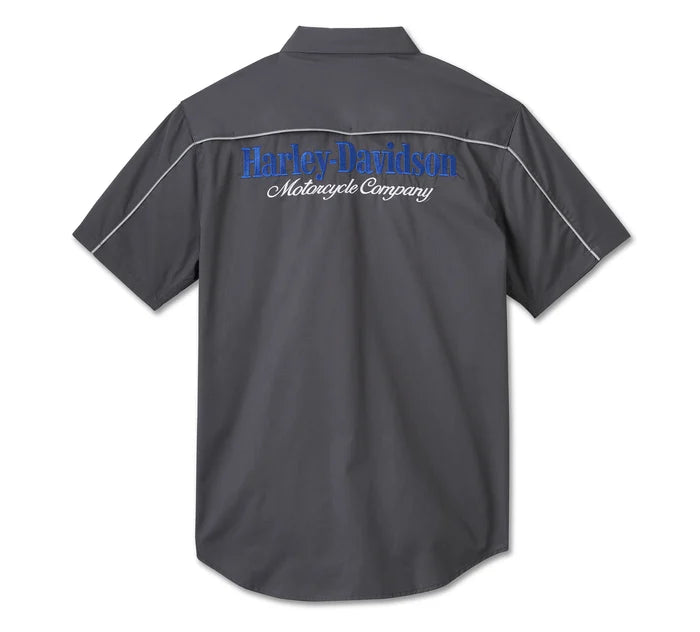 Harley-Davidson® TECH The End Line Short  Sleeve Shirt - 96047-25VM
