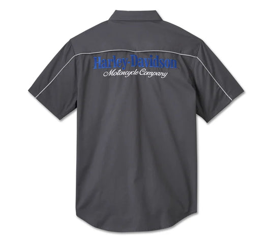 Harley-Davidson® TECH The End Line Short  Sleeve Shirt - 96047-25VM