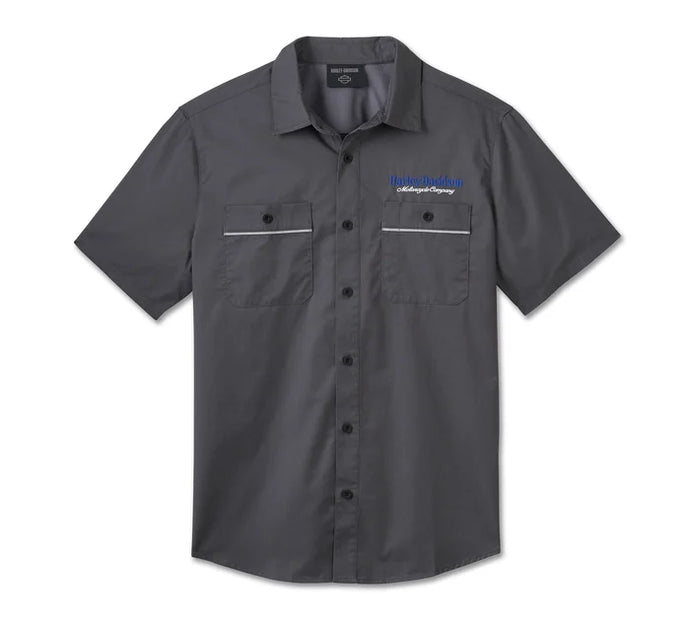 Harley-Davidson® TECH The End Line Short  Sleeve Shirt - 96047-25VM