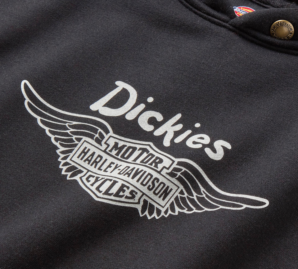 Dickies x H-D Winged Horseshoe Oversized Pullover Hoodie - 96090-26VX