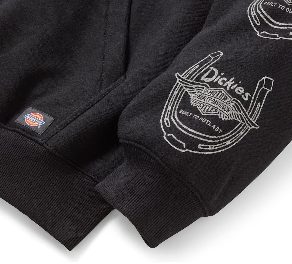 Dickies x H-D Winged Horseshoe Oversized Pullover Hoodie - 96090-26VX