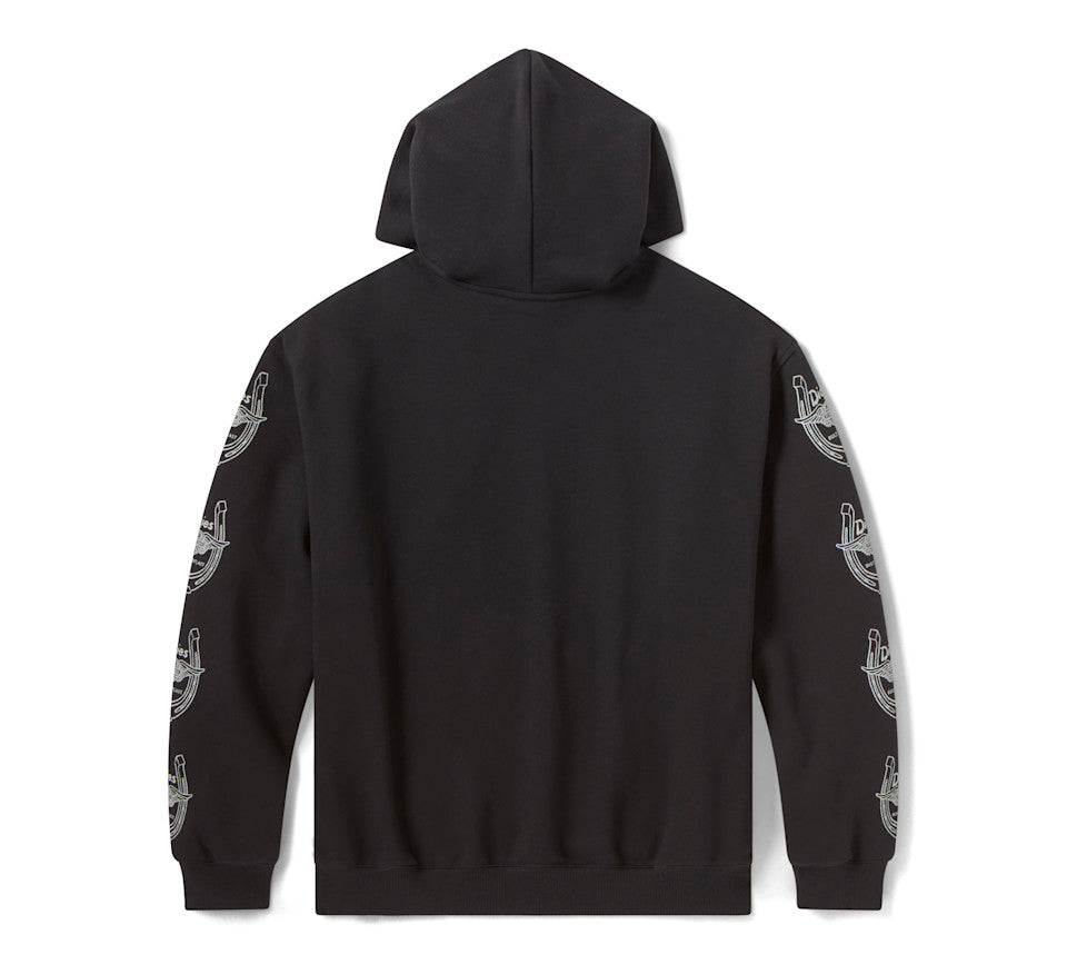 Dickies x H-D Winged Horseshoe Oversized Pullover Hoodie - 96090-26VX