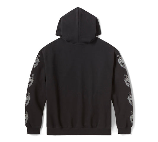 Dickies x H-D Winged Horseshoe Oversized Pullover Hoodie - 96090-26VX