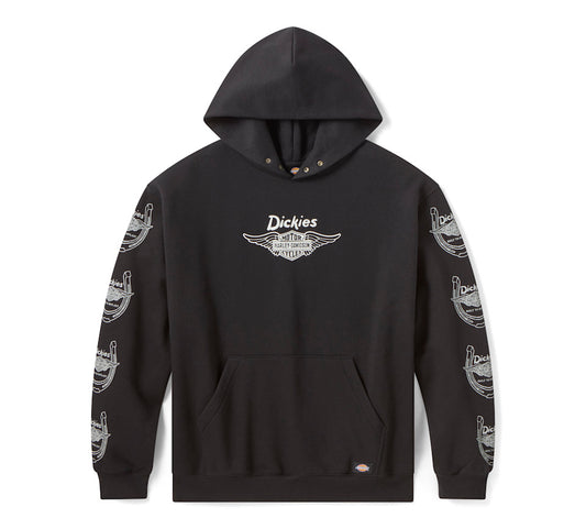 Dickies x H-D Winged Horseshoe Oversized Pullover Hoodie - 96090-26VX