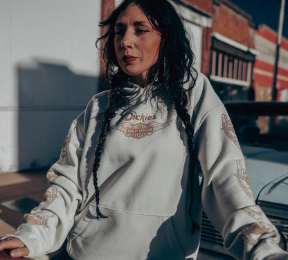 Dickies x H-D Winged Horseshoe Oversized Pullover Hoodie - 96091-26VX