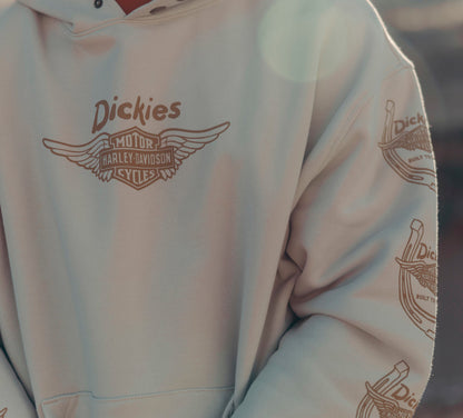 Dickies x H-D Winged Horseshoe Oversized Pullover Hoodie - 96091-26VX