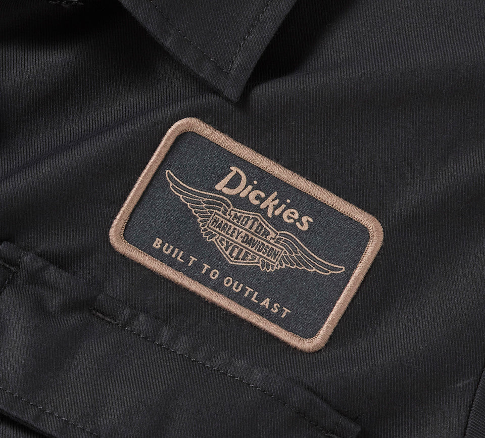 Dickies x H-D Built to Outlast Boxy Work Shirt -  96103-26VW
