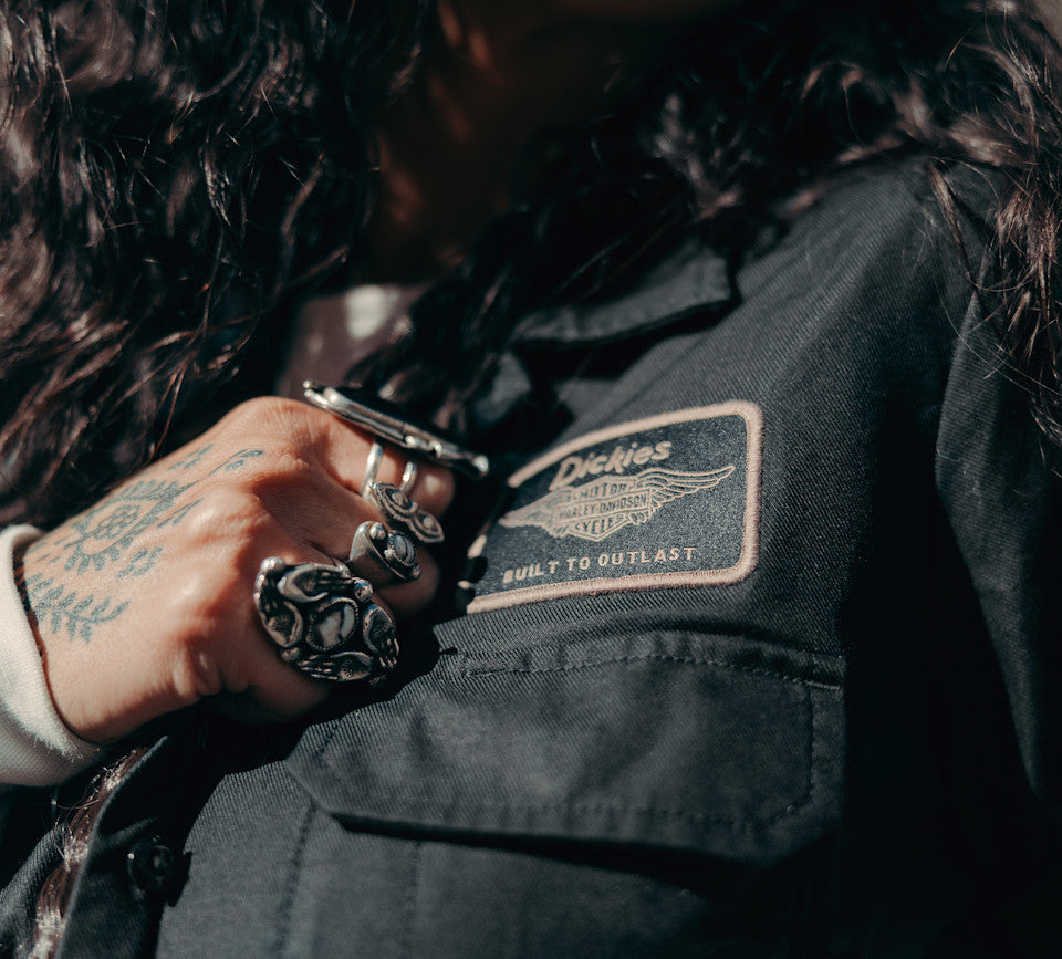 Dickies x H-D Built to Outlast Boxy Work Shirt -  96103-26VW