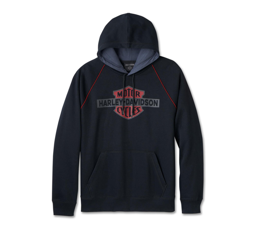 Harley-Davidson® Bar & Shield Contrast Pullover Hoodie - 96109-25VM