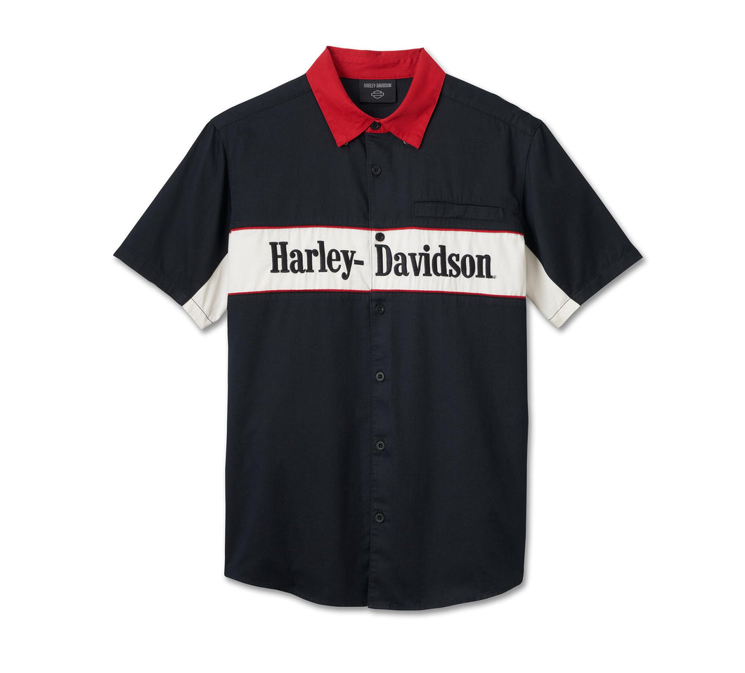 Harley-Davidson® The Garage Mechanic Short Sleeve Shirt - 96149-25VM