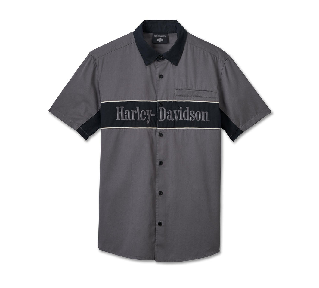 Harley-Davidson® The Garage Mechanic Short Sleeve Shirt  - 96150-25VM