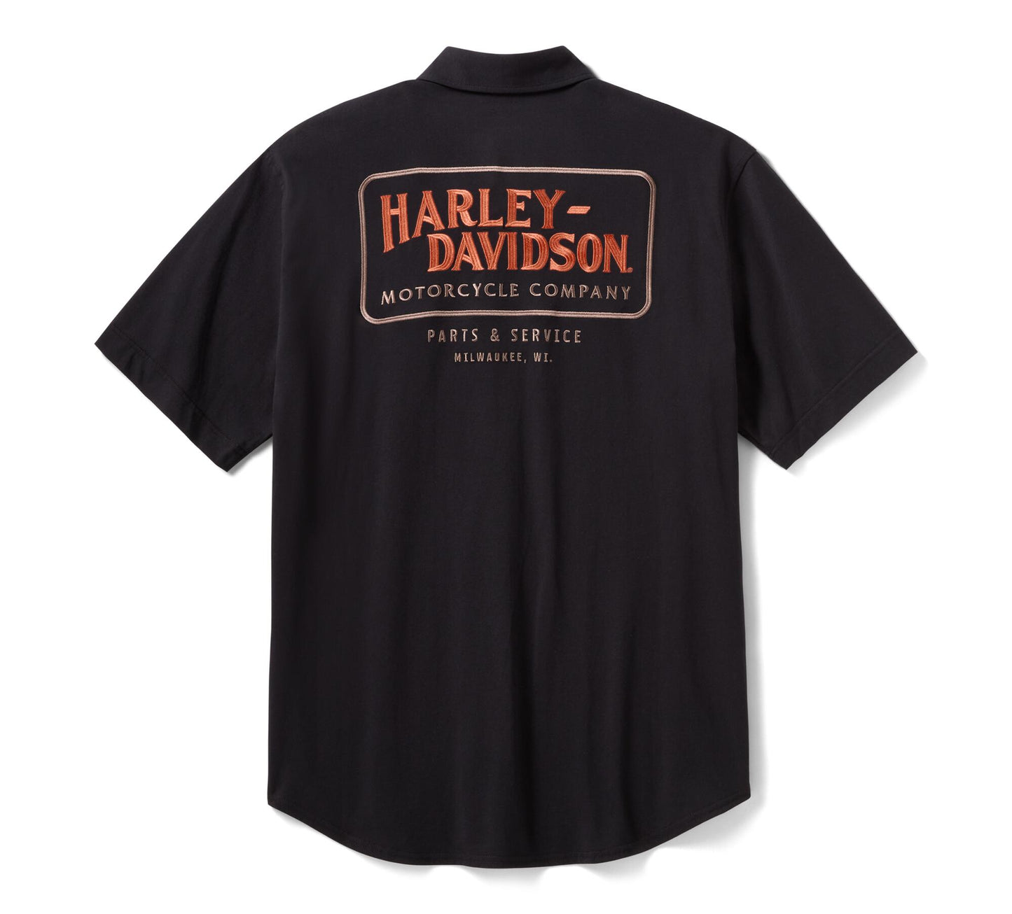 H-D Vintage Jersey Button-Up - 96186-26VM