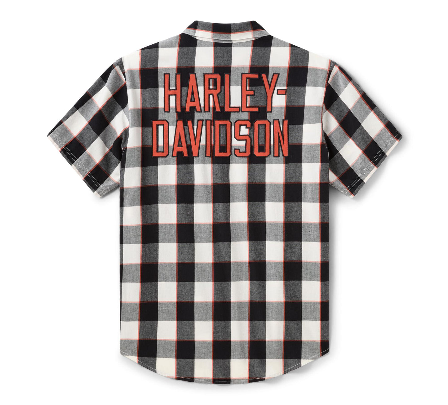 H-D Essential Buffalo Plaid Short Sleeve Shirt - 96197-26VM