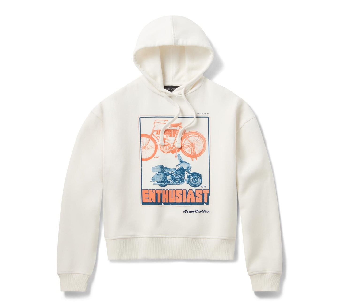 H-D Vintage 1976 Enthusiast Hoodie - 96222-26VW