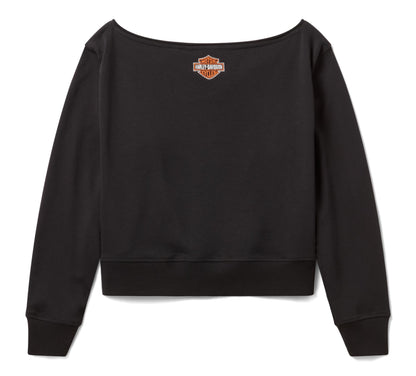 H-D Essential Off-The-Shoulder Crew - 96226-26VW