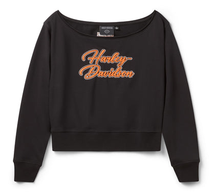 H-D Essential Off-The-Shoulder Crew - 96226-26VW