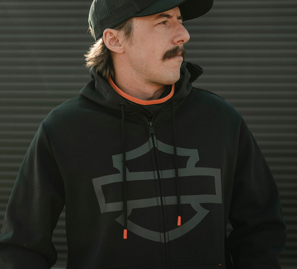 H-D TECH Gaiter Zip Hoodie - 96279-26VM – Warr's Harley-Davidson