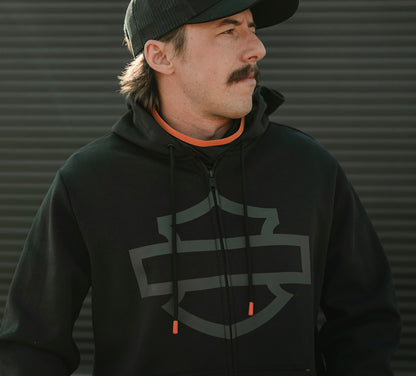H-D TECH Gaiter Zip Hoodie - 96279-26VM
