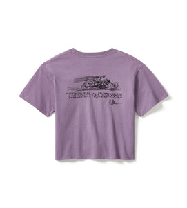 Harley-Davidson® Women's Fast Willie Boxy Tee Jam - 96281-25VW