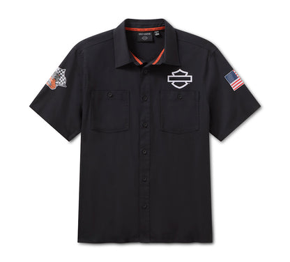 H-D Factory Racing Fanwear Coolmax Short Sleeve Shirt - 96377-26RX