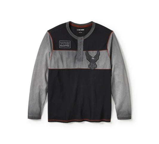 Harley-Davidson® Men's Iron Bond II Henley - 96602-25VM
