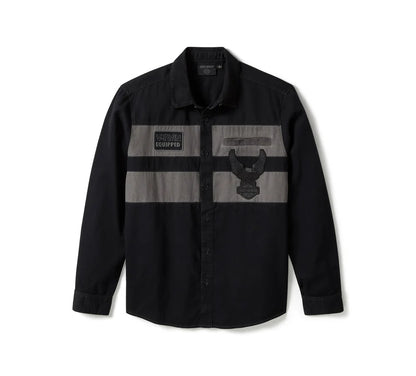 Harley-Davidson® Men's Iron Bond II Long Sleeve Shirt - 96604-25VM