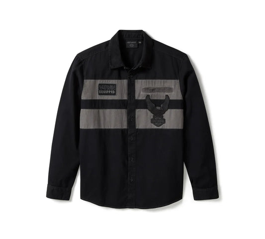 Harley-Davidson® Men's Iron Bond II Long Sleeve Shirt - 96604-25VM