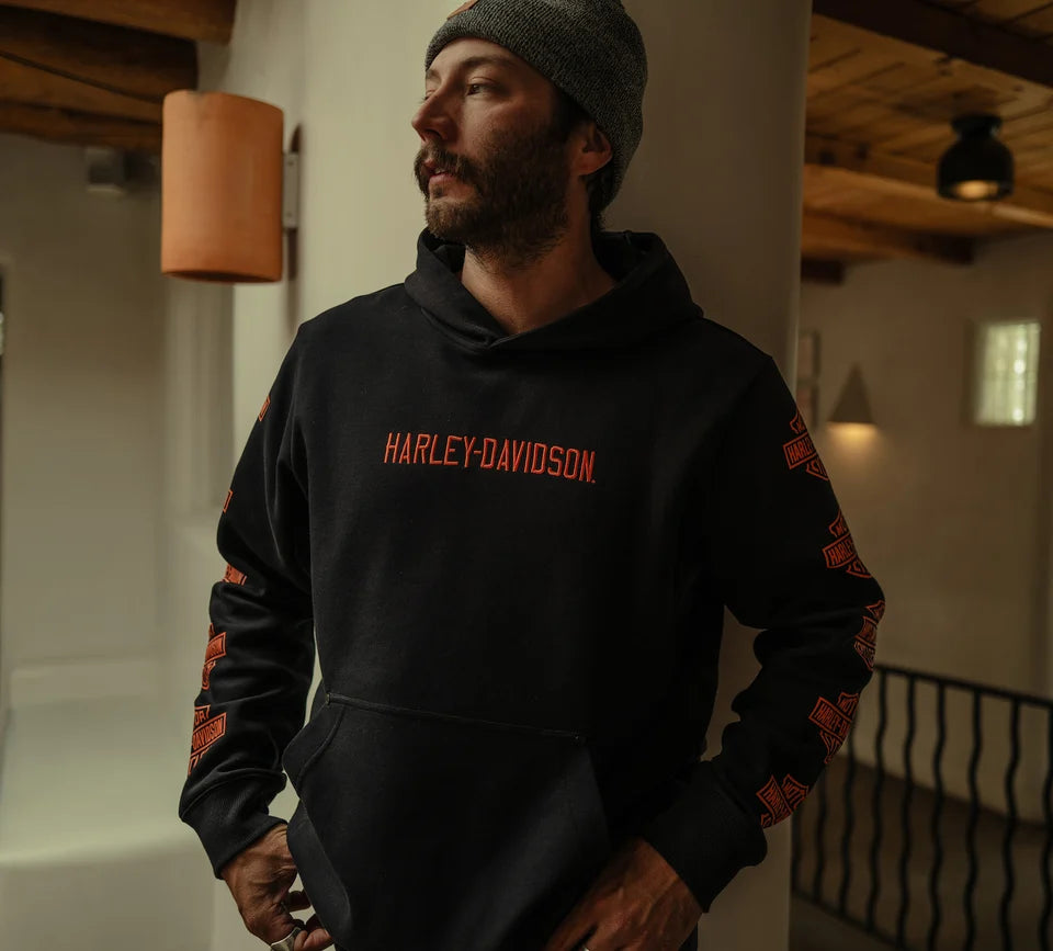 Harley-Davidson® Essential Bar & Shield Pullover Hoodie - 96712-25VM