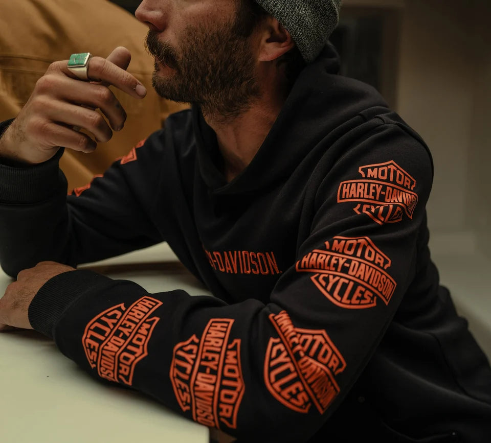 Harley-Davidson® Essential Bar & Shield Pullover Hoodie - 96712-25VM