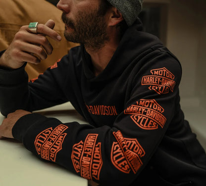 Harley-Davidson® Essential Bar & Shield Pullover Hoodie - 96712-25VM
