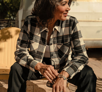 H-D Women's Standard Buffalo Plaid Long Sleeve Shirt - 96724-26VW