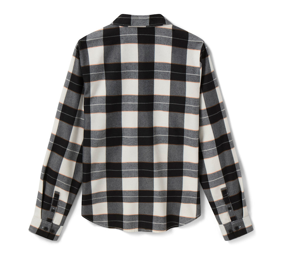 H-D Women's Standard Buffalo Plaid Long Sleeve Shirt - 96724-26VW