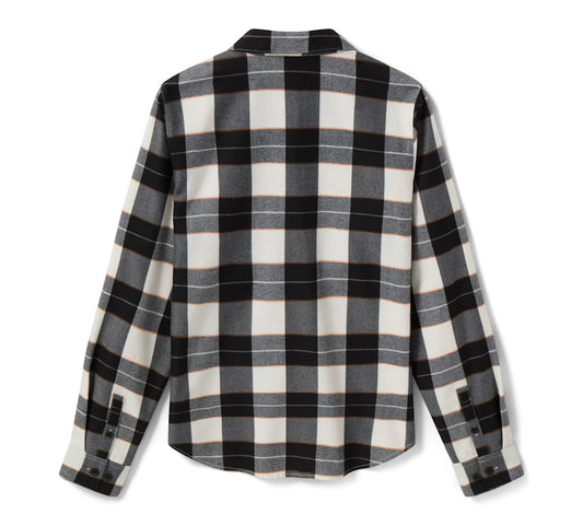H-D Women's Standard Buffalo Plaid Long Sleeve Shirt - 96724-26VW