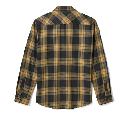 H-D Men's Standard Long Sleeve Plaid Shirt - 96753-26VM
