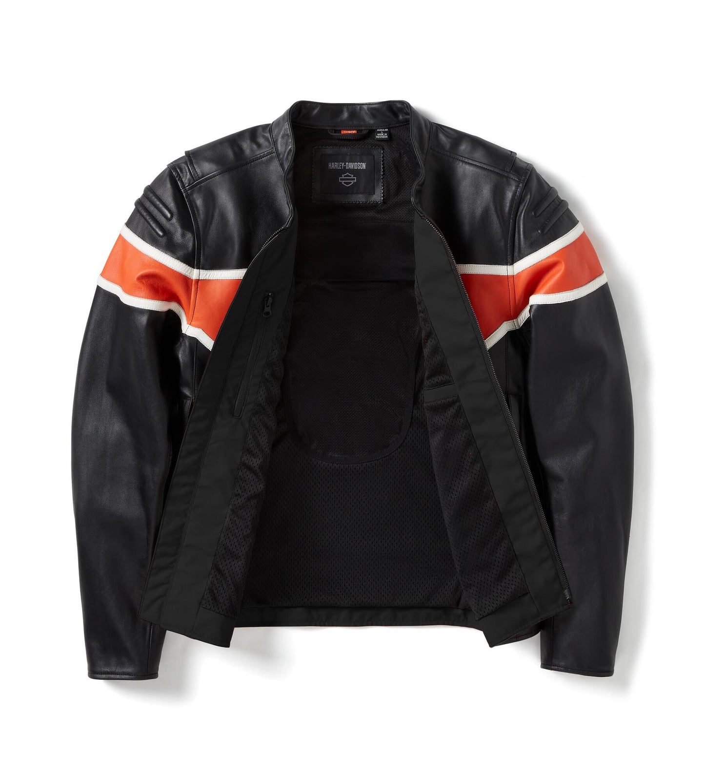 H-D Trenton Leather Riding Jacket - 97014-25VM