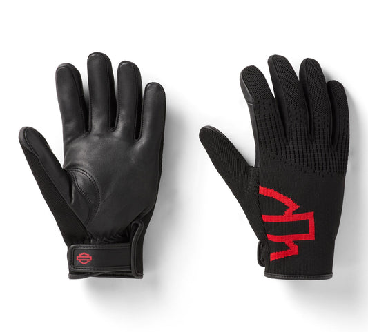 H-D Dyna Knit Riding Gloves - 97105-26VM