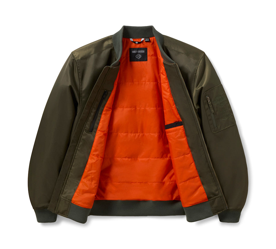 Harley-Davidson® Men's MA-1 Bomber Riding Jacket - 97152-26VM