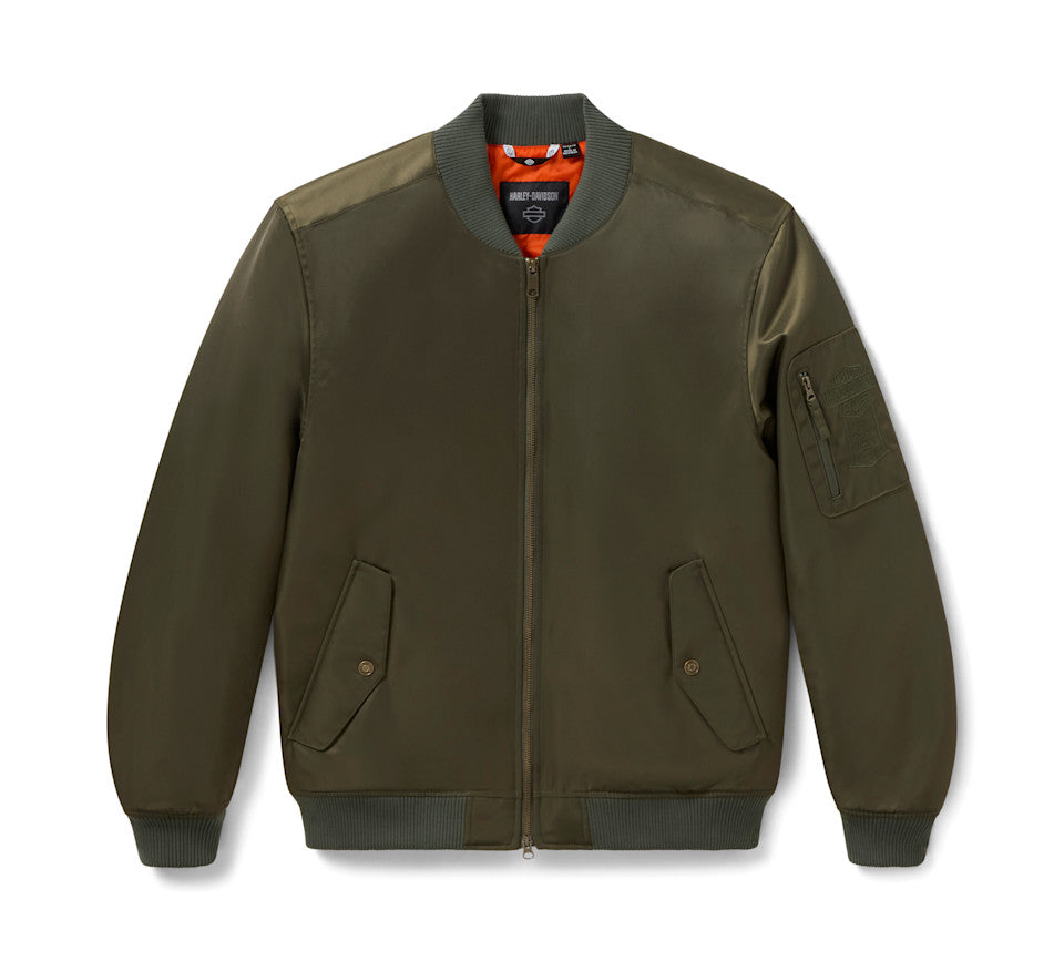 Harley-Davidson® Men's MA-1 Bomber Riding Jacket - 97152-26VM
