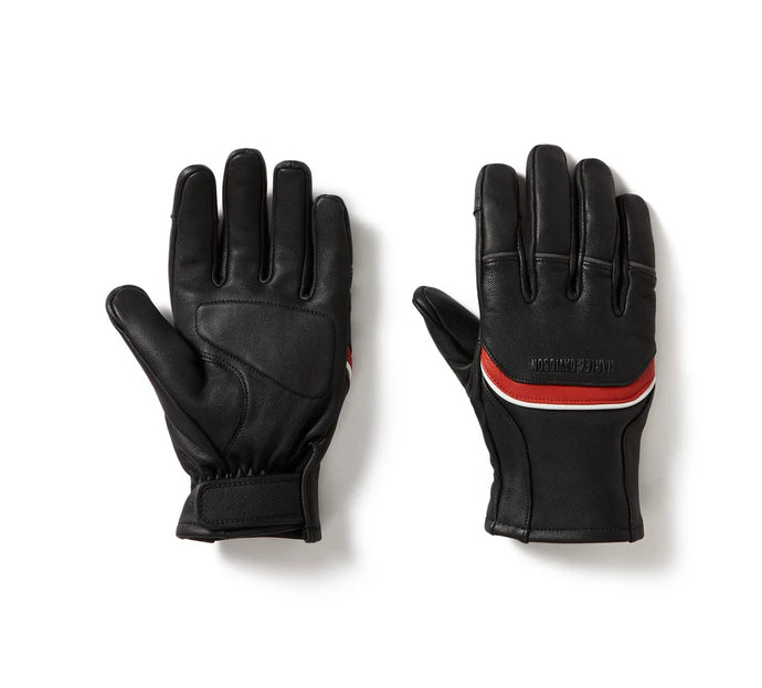 Harley-Davidson® Men's Trenton Leather Riding Gloves - 97164-25VM