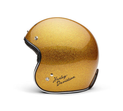 H-D Ace C02 3/4 Helmet Gloss Gold Flake - 97165-26EX