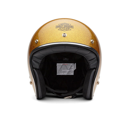 H-D Ace C02 3/4 Helmet Gloss Gold Flake - 97165-26EX