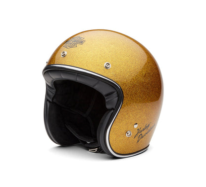 H-D Ace C02 3/4 Helmet Gloss Gold Flake - 97165-26EX