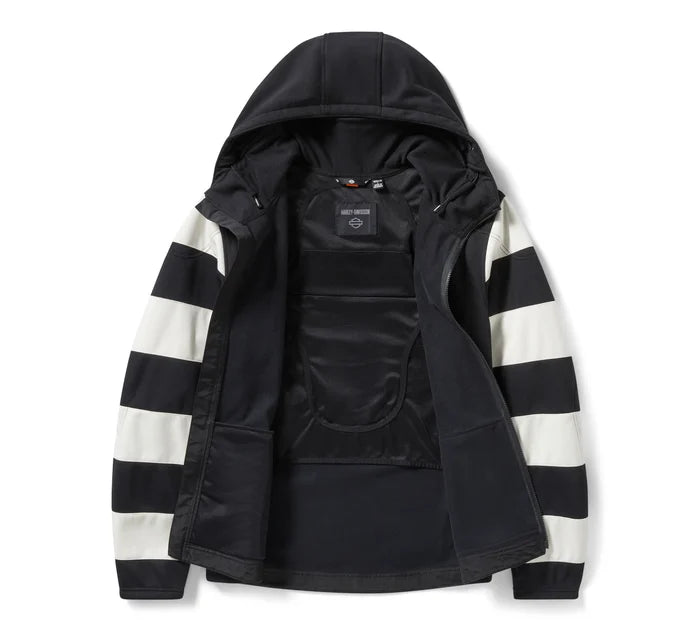 Harley-Davidson® Men's H-D Breakout Deflector 2.0 Hooded Riding Fleece - 97178-25VM