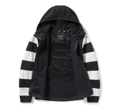 Harley-Davidson® Men's H-D Breakout Deflector 2.0 Hooded Riding Fleece - 97178-25VM