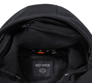 Harley-Davidson® Men's H-D Breakout Deflector 2.0 Hooded Riding Fleece - 97178-25VM