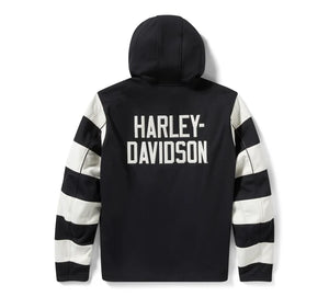 Harley-Davidson® Men's H-D Breakout Deflector 2.0 Hooded Riding Fleece - 97178-25VM