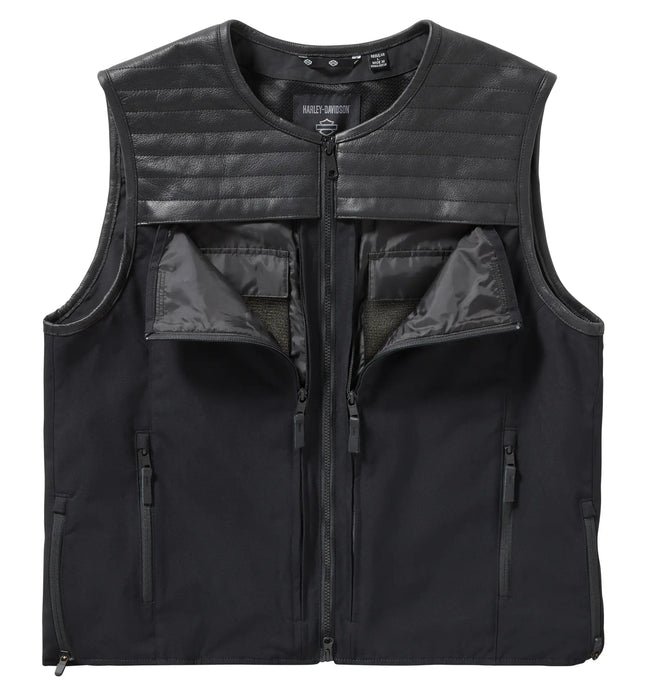 Harley-Davidson® Men's Long Haul Utility Vest - 97184-25VM