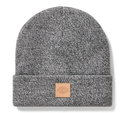 Harley-Davidson® Forever Harley Leather Patch Beanie - 97753-25VX