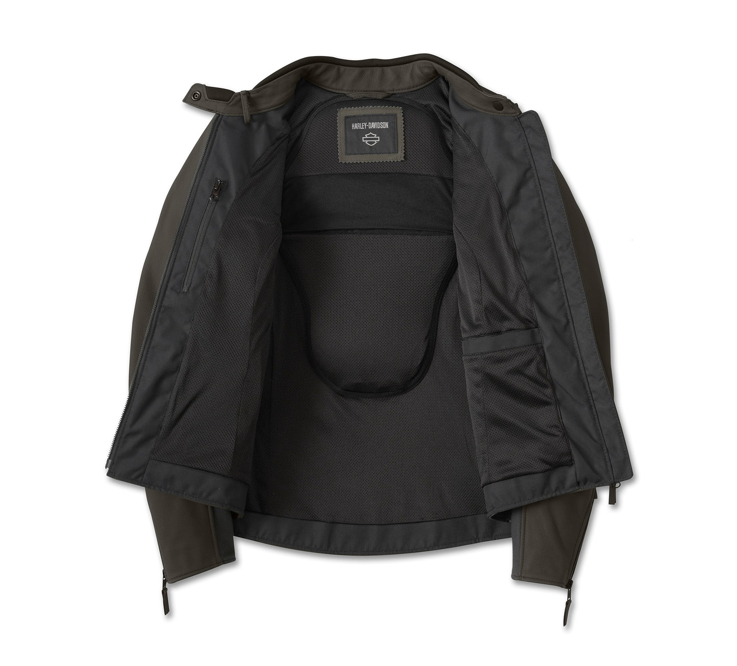 Harley-Davidson® Women's Gallun 2.0 H-D® Triple Vent System™ Leather Jacket - 98000-24EW